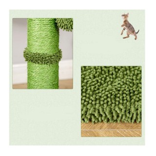 Δέντρο Γάτας - Ονυχοδρόμιο Κάκτος με Αιώρα 40 x 40 x 96 cm PawHut D... Δέντρο Γάτας - Ονυχοδρόμιο Κάκτος με Αιώρα 40 x 40 x 96 cm PawHut D...