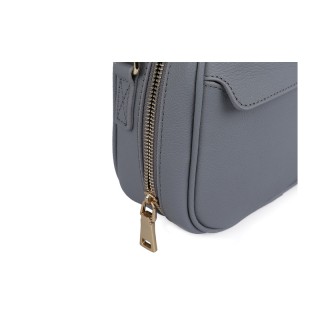 Δερμάτινη Γυναικεία Τσάντα Ώμου Χρώματος Γκρι Beverly Hills Polo Cl... Δερμάτινη Γυναικεία Τσάντα Ώμου Χρώματος Γκρι Beverly Hills Polo Cl...