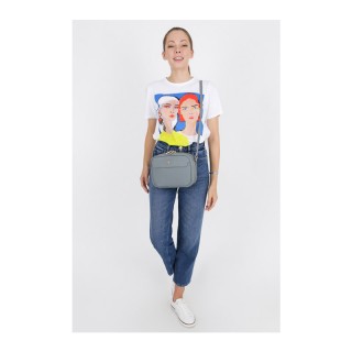 Δερμάτινη Γυναικεία Τσάντα Ώμου Χρώματος Γκρι Beverly Hills Polo Cl... Δερμάτινη Γυναικεία Τσάντα Ώμου Χρώματος Γκρι Beverly Hills Polo Cl...