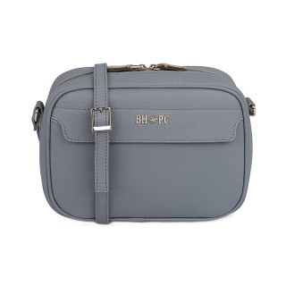 Δερμάτινη Γυναικεία Τσάντα Ώμου Χρώματος Γκρι Beverly Hills Polo Cl... Δερμάτινη Γυναικεία Τσάντα Ώμου Χρώματος Γκρι Beverly Hills Polo Cl...