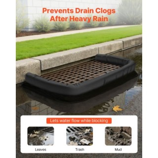 VEVOR Κάλτσα Φίλτρου Ιζήματος 5x10ft για Έλεγχο Διάβρωσης και Αντιμ...