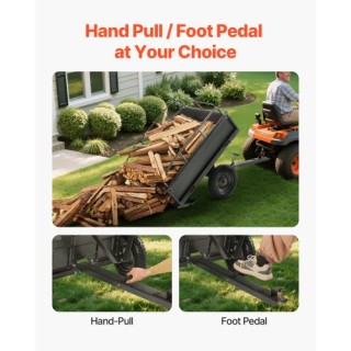 VEVOR Καρότσι Χάλυβα 10 Κυβ. Πόδια 500LB για ATV/UTV Τρέιλερ Βαρύ Κ... VEVOR Καρότσι Χάλυβα 10 Κυβ. Πόδια 500LB για ATV/UTV Τρέιλερ Βαρύ Κ...