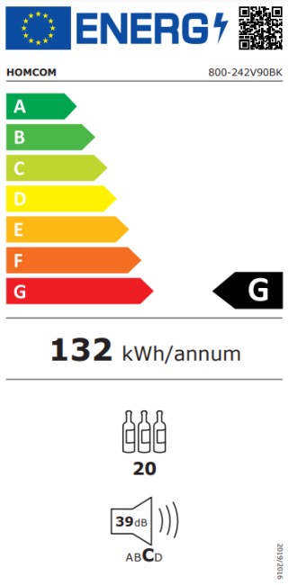 Συντηρητής Κρασιών για 20 Μπουκάλια, Χωρητικότητα 53L, Πόρτα με Αντ... Συντηρητής Κρασιών για 20 Μπουκάλια, Χωρητικότητα 53L, Πόρτα με Αντ...