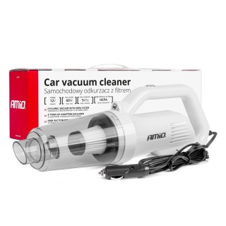 AMiO  Σκούπα αυτοκινήτου 12V 60W HEPA 5kPa ,03691