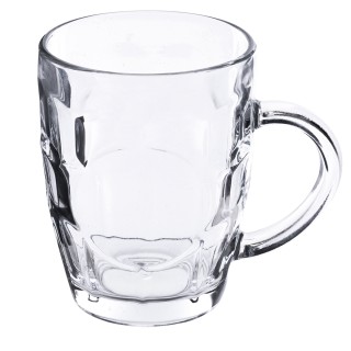 Galileo Ποτήρι Μπύρας Sibilla 540 ml από Γυαλί με Ανάγλυφη Επιφάνει...