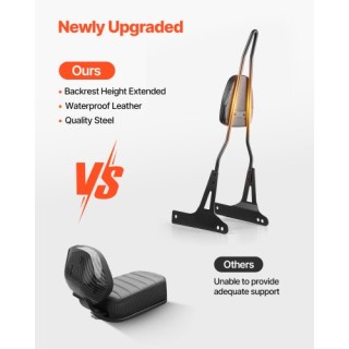 VEVOR Πλάτη Μοτοσικλέτας για Harley-Davidson Dana MTCCKKBJDKBJF2LB4V0