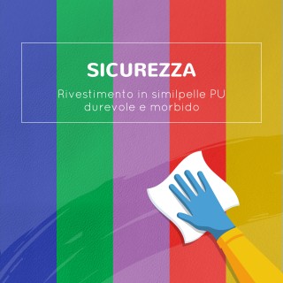 HOMCOM Σετ Παιχνιδιού 170x130x40 εκ. για Παιδιά 12-36 Μηνών 3D0-012...