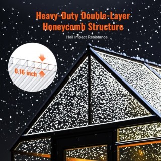 VEVOR Πολυκαρβονικά Πάνελ Θερμοκηπίου 14τμχ 2 X 4 X 0.16 SLWDBBST... VEVOR Πολυκαρβονικά Πάνελ Θερμοκηπίου 14τμχ 2 X 4 X 0.16 SLWDBBST...