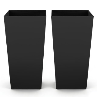 VEVOR Σετ 2 ψηλές κωνικές γλάστρες 750 mm για εσωτερικό και εξωτερι...