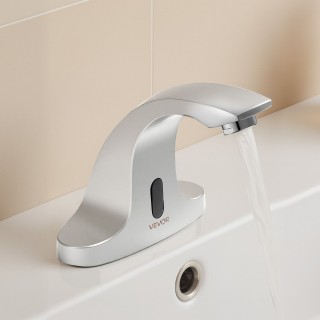 VEVOR Αυτόματη Βρύση Μπάνιου με Αισθητήρα Κίνησης - Χρωμέ, 6.3x1.8x...