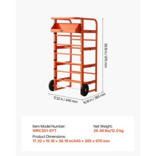 VEVOR Ράφι Καρούλι Σύρματος 11 Ράβδων για Βιομηχανική Ηλεκτρική Χρή... VEVOR Ράφι Καρούλι Σύρματος 11 Ράβδων για Βιομηχανική Ηλεκτρική Χρή...