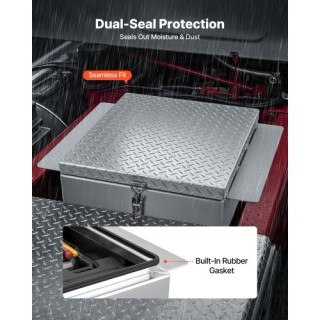 VEVOR Κουτί Εργαλείων Φορτηγού από Αλουμίνιο, Βαρέως Τύπου με Αντιο... VEVOR Κουτί Εργαλείων Φορτηγού από Αλουμίνιο, Βαρέως Τύπου με Αντιο...