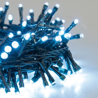 Kooper Νήμα 180 LED θερμό λευκό 8 μ για εξωτερική χρήση 8 παιχνίδια...