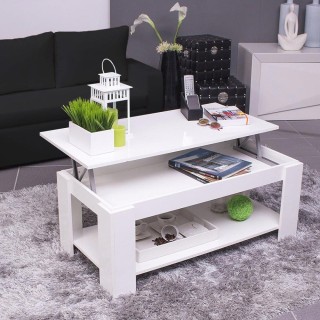 Τραπέζι Καθιστικού με Ανυψωμένο Αποθηκευτικό Χώρο Μοντέρνο Τραπέζι ...