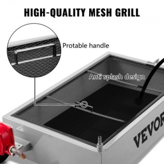 Δοχείο Αποστράγγισης Λαδιού VEVOR 57L με Αντλία και Ρόδες  QCPYP15J...