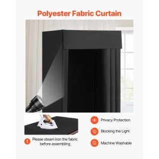 VEVOR Φορητό Δοκιμαστήριο 39 x 39 x 78 in (Μαύρο) SYJWDLSFX0004HE5T...