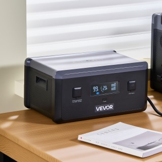 VEVOR Επιπλέον Μπαταρία 2160Wh LiFePO4 για Φορητό Σταθμό Ενέργειας ...