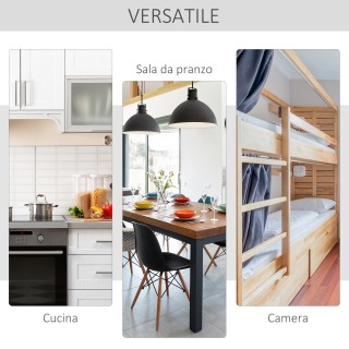 Τραπεζαρία Homcom Πτυσσόμενη με Ρόδες, Λευκό και Ξύλινο, 120x80x73c... Τραπεζαρία Homcom Πτυσσόμενη με Ρόδες, Λευκό και Ξύλινο, 120x80x73c...