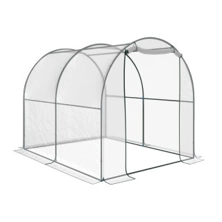 Διάφανο Θερμοκήπιο 250 x 200 x 200 cm Outsunny 01-0467 Διάφανο Θερμοκήπιο 250 x 200 x 200 cm Outsunny 01-0467