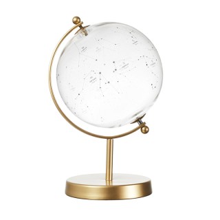 Διακοσμητική Γυάλινη Σφαίρα με Μεταλλική Βάση 24 cm Home Deco Facto... Διακοσμητική Γυάλινη Σφαίρα με Μεταλλική Βάση 24 cm Home Deco Facto...