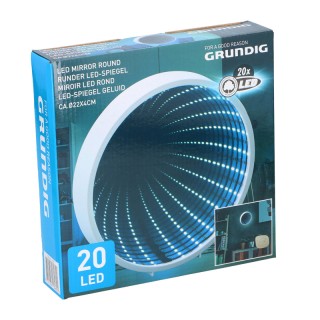 Διακοσμητικό 3D LED Φωτιστικό Καθρέπτης Grundig 13260 Διακοσμητικό 3D LED Φωτιστικό Καθρέπτης Grundig 13260