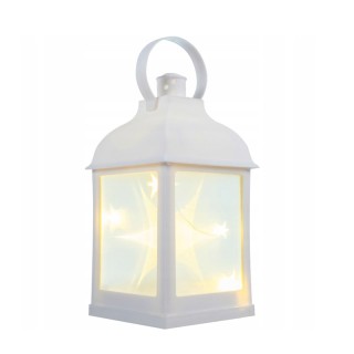 Διακοσμητικό LED Φανάρι με 3D Αστέρια από Πλαστικό 10 x 10 x 22 cm ... Διακοσμητικό LED Φανάρι με 3D Αστέρια από Πλαστικό 10 x 10 x 22 cm ...