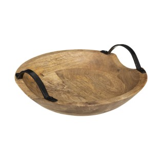 Διακοσμητικό Ξύλινο Μπολ 29 x 10.5 cm Wild Atmosphera 182263 Διακοσμητικό Ξύλινο Μπολ 29 x 10.5 cm Wild Atmosphera 182263