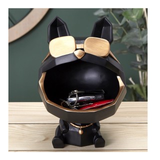 Διακοσμητικός Σκύλος Πολυρητίνης 17 x 17 x 23.5 cm Χρώματος Μαύρο H... Διακοσμητικός Σκύλος Πολυρητίνης 17 x 17 x 23.5 cm Χρώματος Μαύρο H...