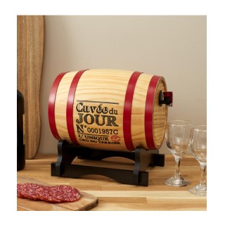 Διανεμητής Κρασιού σε Σχήμα Βαρελιού με Βάση 5 Lt Χρώματος Κόκκινο ... Διανεμητής Κρασιού σε Σχήμα Βαρελιού με Βάση 5 Lt Χρώματος Κόκκινο ...