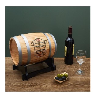 Διανεμητής Κρασιού σε Σχήμα Βαρελιού με Βάση 5 Lt Χρώματος Γκρι Coo... Διανεμητής Κρασιού σε Σχήμα Βαρελιού με Βάση 5 Lt Χρώματος Γκρι Coo...