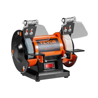 Δίδυμος Τροχός - Λειαντήρας Πάγκου 50 W VEVOR STPGJ32850RPMUEBNV2 Δίδυμος Τροχός - Λειαντήρας Πάγκου 50 W VEVOR STPGJ32850RPMUEBNV2