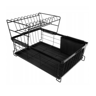 Διώροφη Μεταλλική Πιατοθήκη Στεγνωτήριο 43 x 29 x 27 cm Ruhhy 19163 Διώροφη Μεταλλική Πιατοθήκη Στεγνωτήριο 43 x 29 x 27 cm Ruhhy 19163