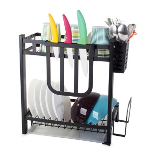 Διώροφη Μεταλλική Πιατοθήκη Στεγνωτήριο 35.5 x 22.5 x 40 cm Verk Gr... Διώροφη Μεταλλική Πιατοθήκη Στεγνωτήριο 35.5 x 22.5 x 40 cm Verk Gr...