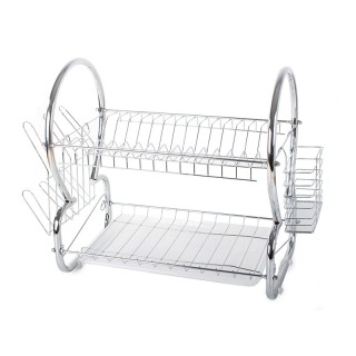 Διώροφη Μεταλλική Πιατοθήκη Στεγνωτήριο 40 x 25 x 37 cm Verk Group ... Διώροφη Μεταλλική Πιατοθήκη Στεγνωτήριο 40 x 25 x 37 cm Verk Group ...