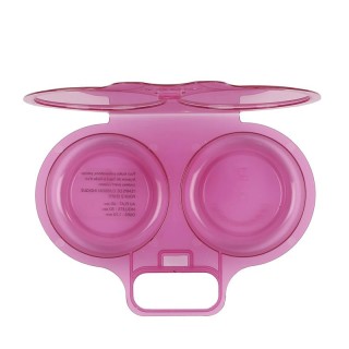 Διπλή Συσκευή Μαγειρέματος Αυγών για Φούρνο Μικροκυμάτων Χρώματος Μ...