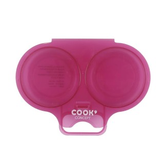 Διπλή Συσκευή Μαγειρέματος Αυγών για Φούρνο Μικροκυμάτων Χρώματος Μ... Διπλή Συσκευή Μαγειρέματος Αυγών για Φούρνο Μικροκυμάτων Χρώματος Μ...