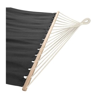 Διπλή Αιώρα 345 x 150 cm Χρώματος Ανθρακί Bakaji 02814201