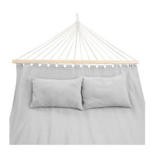 Διπλή Αιώρα 345 x 150 cm Χρώματος Γκρι Bakaji 02814200