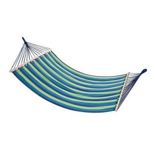 Διπλή Αιώρα 345 x 150 cm Χρώματος Μπλε Bakaji 02814198 Διπλή Αιώρα 345 x 150 cm Χρώματος Μπλε Bakaji 02814198