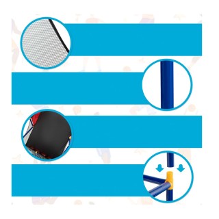 Διπλή Μπασκέτα Arcade με Βάση 90 x 90 x 140 cm Costway SP37889 Διπλή Μπασκέτα Arcade με Βάση 90 x 90 x 140 cm Costway SP37889