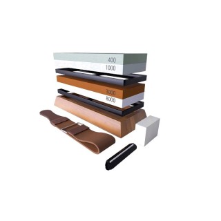 Διπλή Πέτρα Ακονίσματος Νερού για Μαχαίρια 400/1000/ και 3000/8000 ...