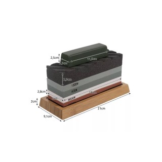 Διπλή Πέτρα Ακονίσματος Νερού για Μαχαίρια 400/1000/ και 3000/8000 ... Διπλή Πέτρα Ακονίσματος Νερού για Μαχαίρια 400/1000/ και 3000/8000 ...