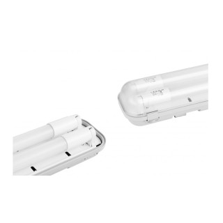 Διπλό Φωτιστικό Φθορίου Οροφής Σκαφάκι 120 cm IP65 με 2 Λαμπτήρες L... Διπλό Φωτιστικό Φθορίου Οροφής Σκαφάκι 120 cm IP65 με 2 Λαμπτήρες L...