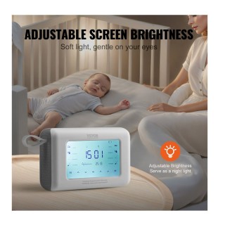 Διπλό Ηλεκτρικό Θήλαστρο με 4 Λειτουργίες και Οθόνη LED VEVOR DDXNQ...