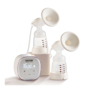 Διπλό Ηλεκτρικό Θήλαστρο με 4 Λειτουργίες και Οθόνη LED VEVOR DDXNQ...