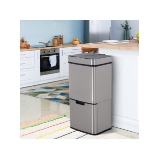 Διπλός Αυτόματος Κάδος Απορριμμάτων 72 Lt με Υπέρυθρο Αισθητήρα και... Διπλός Αυτόματος Κάδος Απορριμμάτων 72 Lt με Υπέρυθρο Αισθητήρα και...