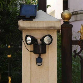 Διπλός Ηλιακός LED Προβολέας 3.7 V με Ανιχνευτή Κίνησης και Φωτοβολ... Διπλός Ηλιακός LED Προβολέας 3.7 V με Ανιχνευτή Κίνησης και Φωτοβολ...