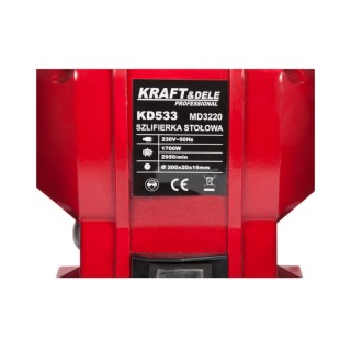 Διπλός Τροχός - Λειαντήρας 1700 W Kraft&Dele KD-533 Διπλός Τροχός - Λειαντήρας 1700 W Kraft&Dele KD-533