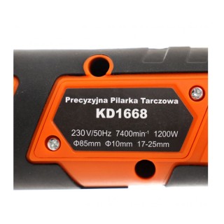 Δισκοπρίονο Ακριβείας 1200 W με Αξεσουάρ Kraft&Dele KD-1668 Δισκοπρίονο Ακριβείας 1200 W με Αξεσουάρ Kraft&Dele KD-1668