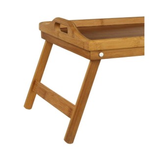 Δίσκος - Τραπεζάκι Κρεβατιού από Μπαμπού με Πτυσσόμενα Πόδια 53 x 3...